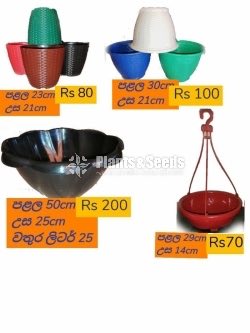 Plasic Flower Pots