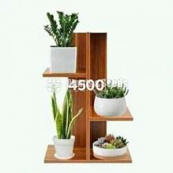 Wooden plant racks